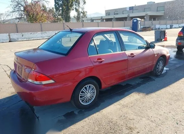 JA3AJ26E54U015185 2004 2004 Mitsubishi Lancer- ES 4