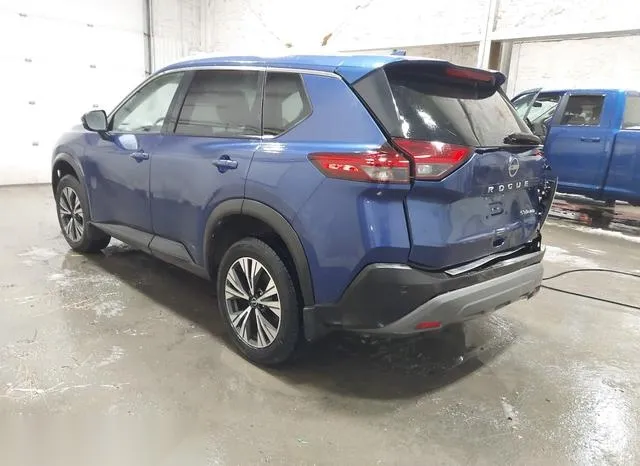 JN8BT3BB7NW332171 2022 2022 Nissan Rogue- Sv Intelligent Awd 3