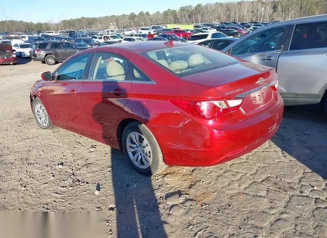 5NPEB4AC0DH511605 2013 2013 Hyundai Sonata- Gls 3