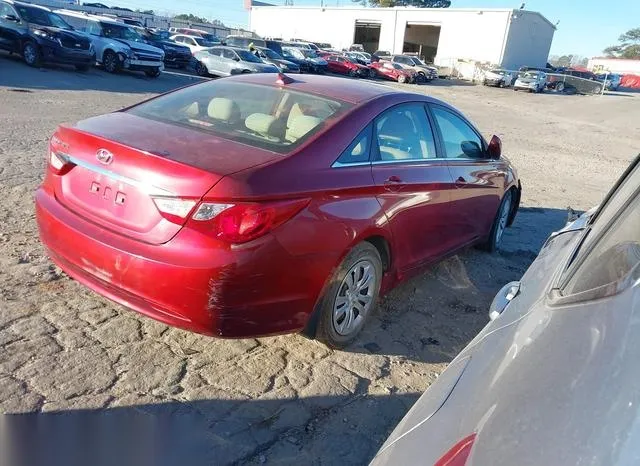 5NPEB4AC0DH511605 2013 2013 Hyundai Sonata- Gls 4