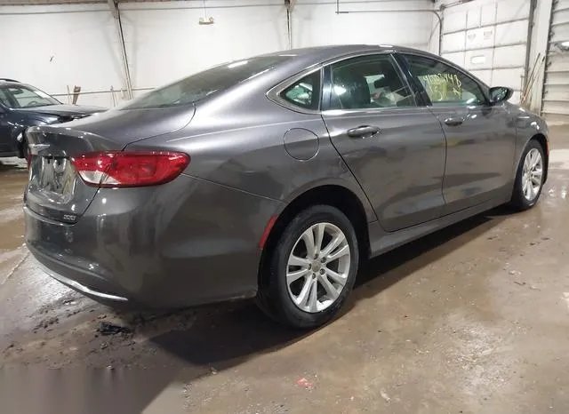 1C3CCCAB5FN689300 2015 2015 Chrysler 200- Limited 4