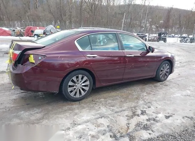 1HGCR2F80FA030194 2015 2015 Honda Accord- Ex-L 4