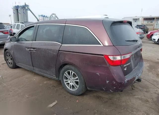 5FNRL5H65CB130284 2012 2012 Honda Odyssey- Ex-L 3