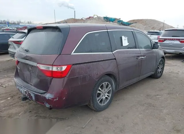 5FNRL5H65CB130284 2012 2012 Honda Odyssey- Ex-L 4