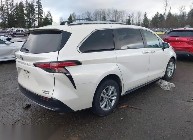 5TDZSKFC8MS033054 2021 2021 Toyota Sienna- Limited 4