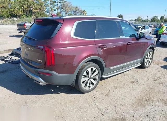 5XYP34HC8MG112735 2021 2021 KIA Telluride- EX 4