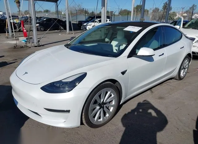 5YJ3E1EB2MF004122 2021 2021 Tesla Model 3- Long Range Dual 2