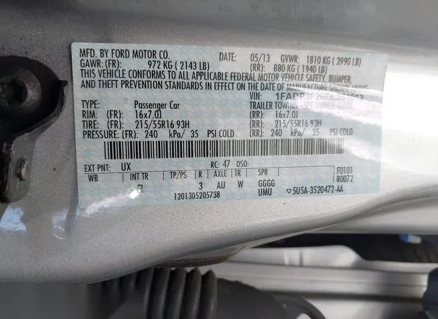 1FADP3F26DL351013 2013 2013 Ford Focus- SE 9