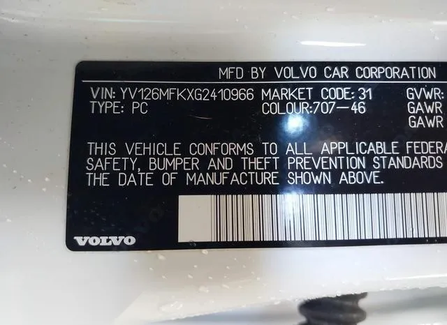 YV126MFKXG2410966 2016 2016 Volvo S60- T5 Drive-E Premier 9