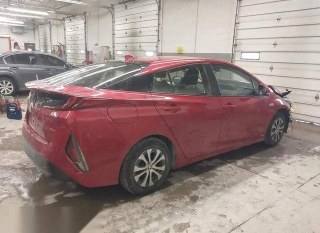 JTDKAMFP8M3193407 2021 2021 Toyota Prius- Prime LE 4