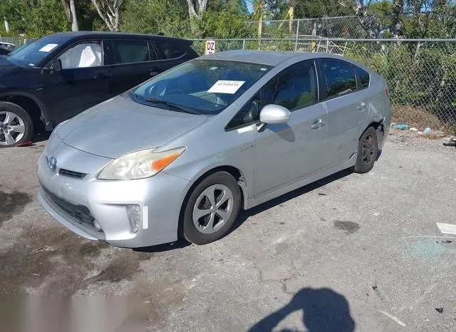 JTDKN3DUXE1764996 2014 2014 Toyota Prius 2