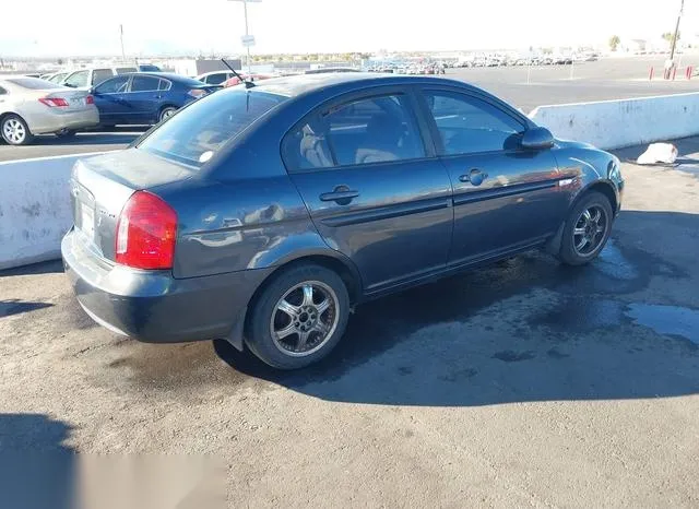 KMHCN46C07U165522 2007 2007 Hyundai Accent- Gls 4