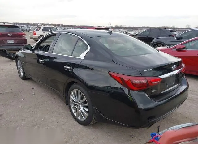 JN1EV7AR4LM251231 2020 2020 Infiniti Q50- Luxe Awd 3