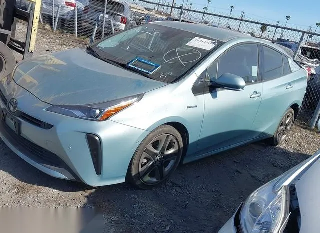 JTDKARFU5L3119833 2020 2020 Toyota Prius- Xle 2