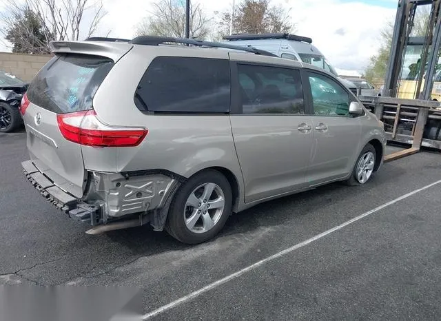 5TDKZ3DC8HS881236 2017 2017 Toyota Sienna- Le 8 Passenger 4