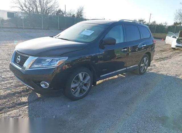 5N1CR2MNXEC658673 2014 2014 Nissan Pathfinder Hybrid- Platinum 2