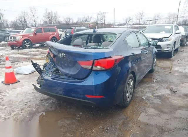 5NPDH4AE6GH719004 2016 2016 Hyundai Elantra- SE 4