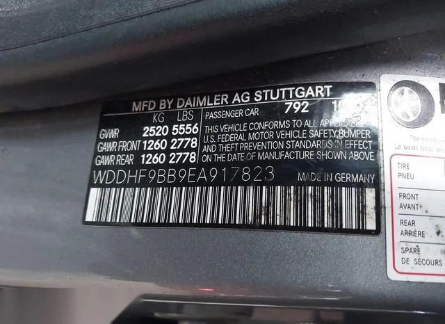 WDDHF9BB9EA917823 2014 2014 Mercedes-Benz E 550- 4Matic 9