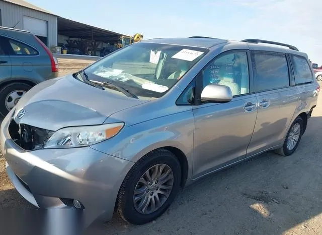 5TDYK3DC6DS394822 2013 2013 Toyota Sienna- Xle V6 8 Passenger 2