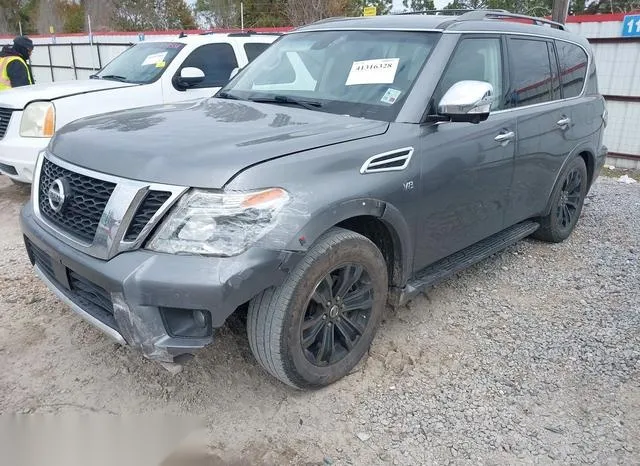 JN8AY2ND8H9007570 2017 2017 Nissan Armada- Platinum 2