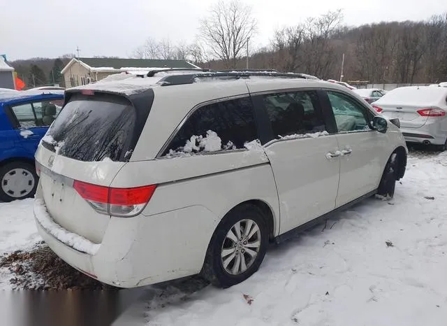 5FNRL5H60EB117087 2014 2014 Honda Odyssey- Ex-L 4