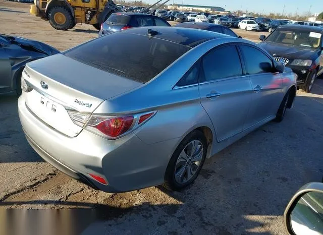 KMHEC4A48EA103024 2014 2014 Hyundai Sonata- Hybrid Limited 4