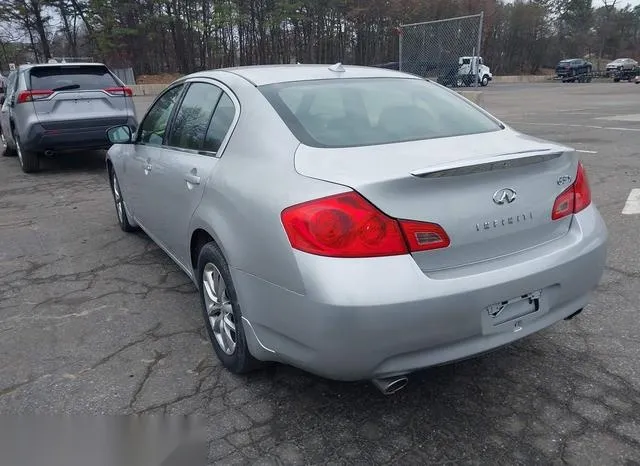 JNKCV61F69M352279 2009 2009 Infiniti G37X 3