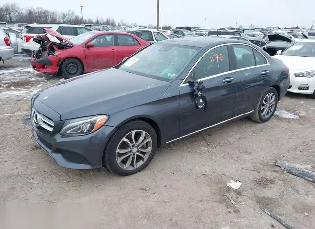 WDDWF4KB4GR164393 2016 2016 Mercedes-Benz C 300- 4Matic/Lux 2