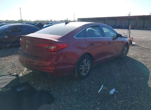 5NPE24AF0GH297312 2016 2016 Hyundai Sonata- SE 4