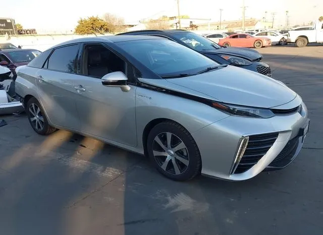 JTDBVRBDXKA007713 2019 2019 Toyota Mirai 1