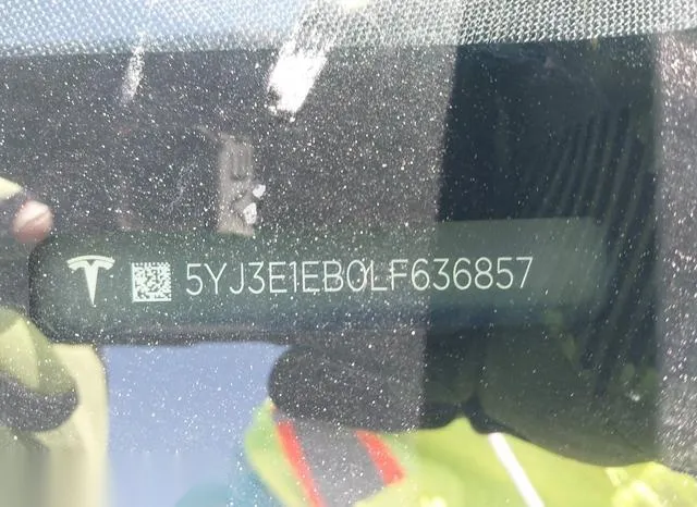 5YJ3E1EB0LF636857 2020 2020 Tesla Model 3- Long Range Dual 9