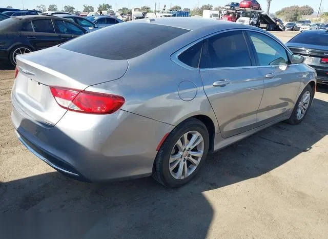 1C3CCCAB1GN127587 2016 2016 Chrysler 200- Limited 4