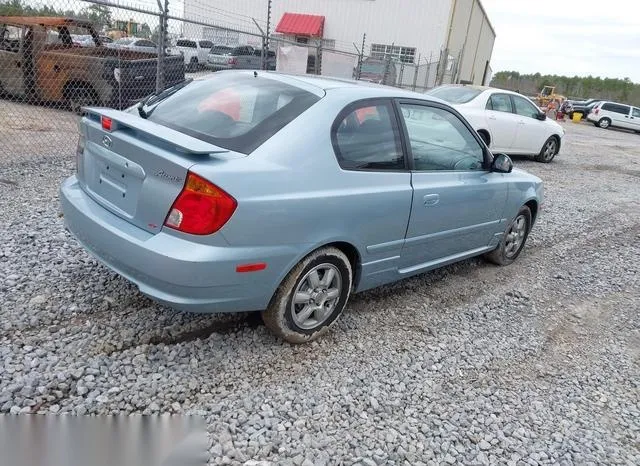 KMHCG35C25U346575 2005 2005 Hyundai Accent- Gls/Gt 4