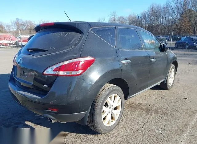 JN8AZ1MW0EW533165 2014 2014 Nissan Murano- S 4