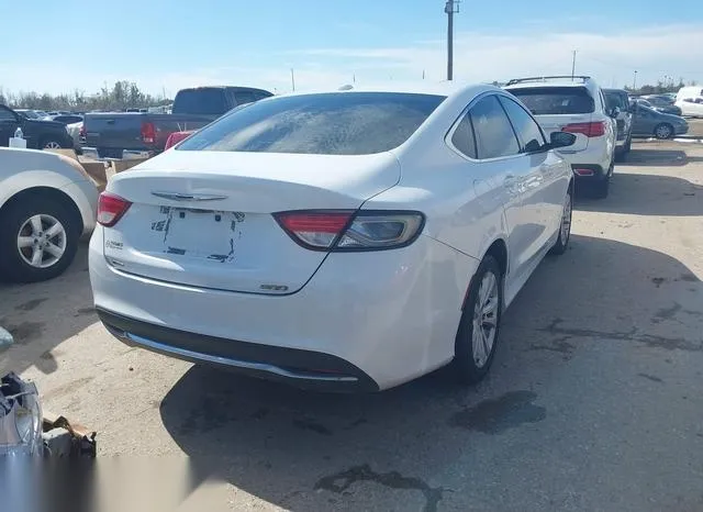 1C3CCCAB8FN612887 2015 2015 Chrysler 200- Limited 4