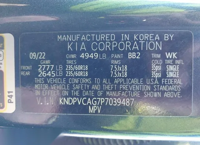 KNDPVCAG7P7039487 2023 2023 KIA Sportage Hybrid- EX 9