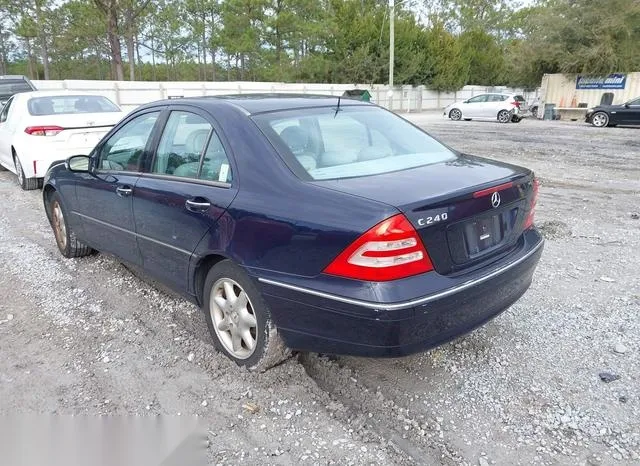 WDBRF61J22F212347 2002 2002 Mercedes-Benz C-Class- 240 3