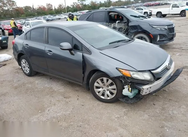 19XFB2F53CE104125 2012 2012 Honda Civic- Sedan LX 1