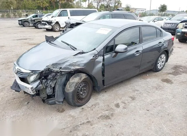 19XFB2F53CE104125 2012 2012 Honda Civic- Sedan LX 2