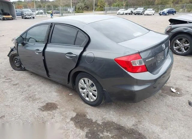 19XFB2F53CE104125 2012 2012 Honda Civic- Sedan LX 3