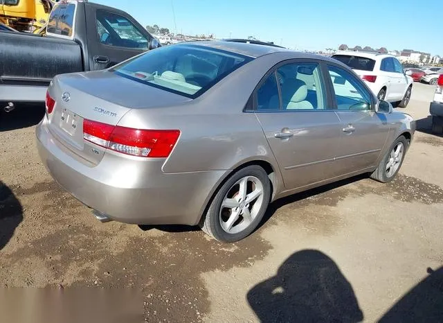 5NPEU46F06H018622 2006 2006 Hyundai Sonata- Gls V6/Lx V6 4