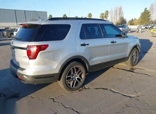 1FM5K8GT4KGB12739 2019 2019 Ford Explorer- Sport 4