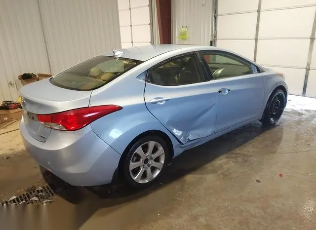 KMHDH4AE2CU353358 2012 2012 Hyundai Elantra- Limited -ulsan 4