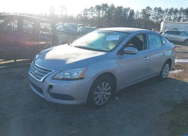 3N1AB7APXFY360753 2015 2015 Nissan Sentra- S 2