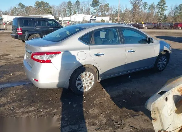 3N1AB7APXFY360753 2015 2015 Nissan Sentra- S 4