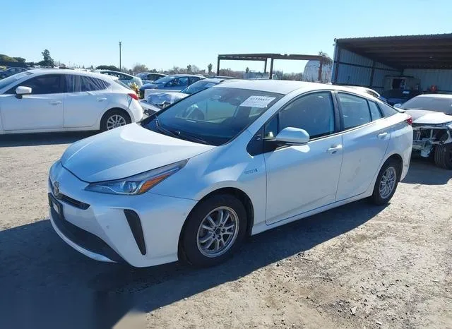 JTDKAMFU3M3150244 2021 2021 Toyota Prius- LE 2