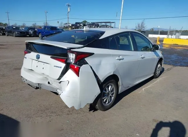 JTDKAMFU3M3150244 2021 2021 Toyota Prius- LE 4