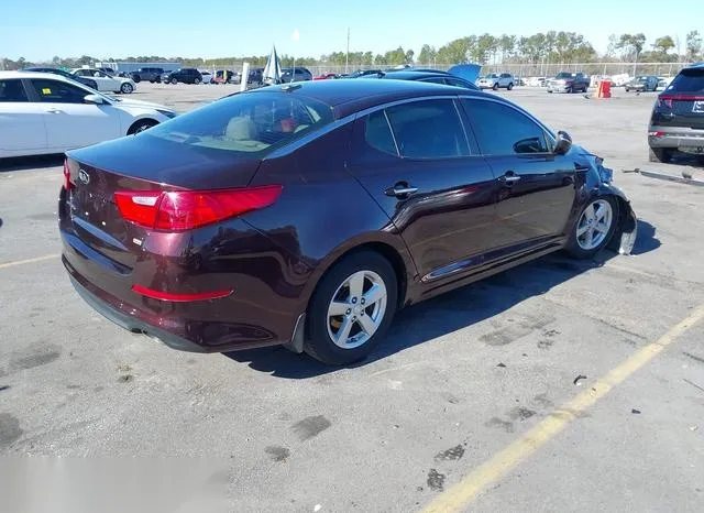 5XXGM4A77FG481152 2015 2015 KIA Optima- LX 4