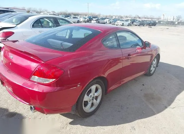 KMHHM65D85U162136 2005 2005 Hyundai Tiburon- GS 4