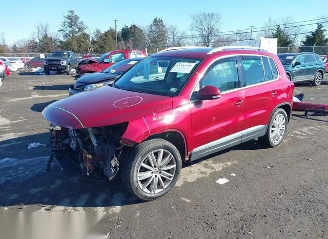 WVGBV7AX2CW078629 2012 2012 Volkswagen Tiguan- SE 2